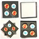 Dia 30mm SmFeN Decorative Refrigerator Magnets Permanent Magnet Assembly