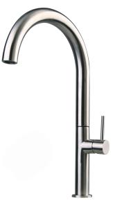 Quality stainless steel 304 material Single Handle Hot and Cold Water Mixer Tap Bathroom Vanity Sink Faucets wholesale