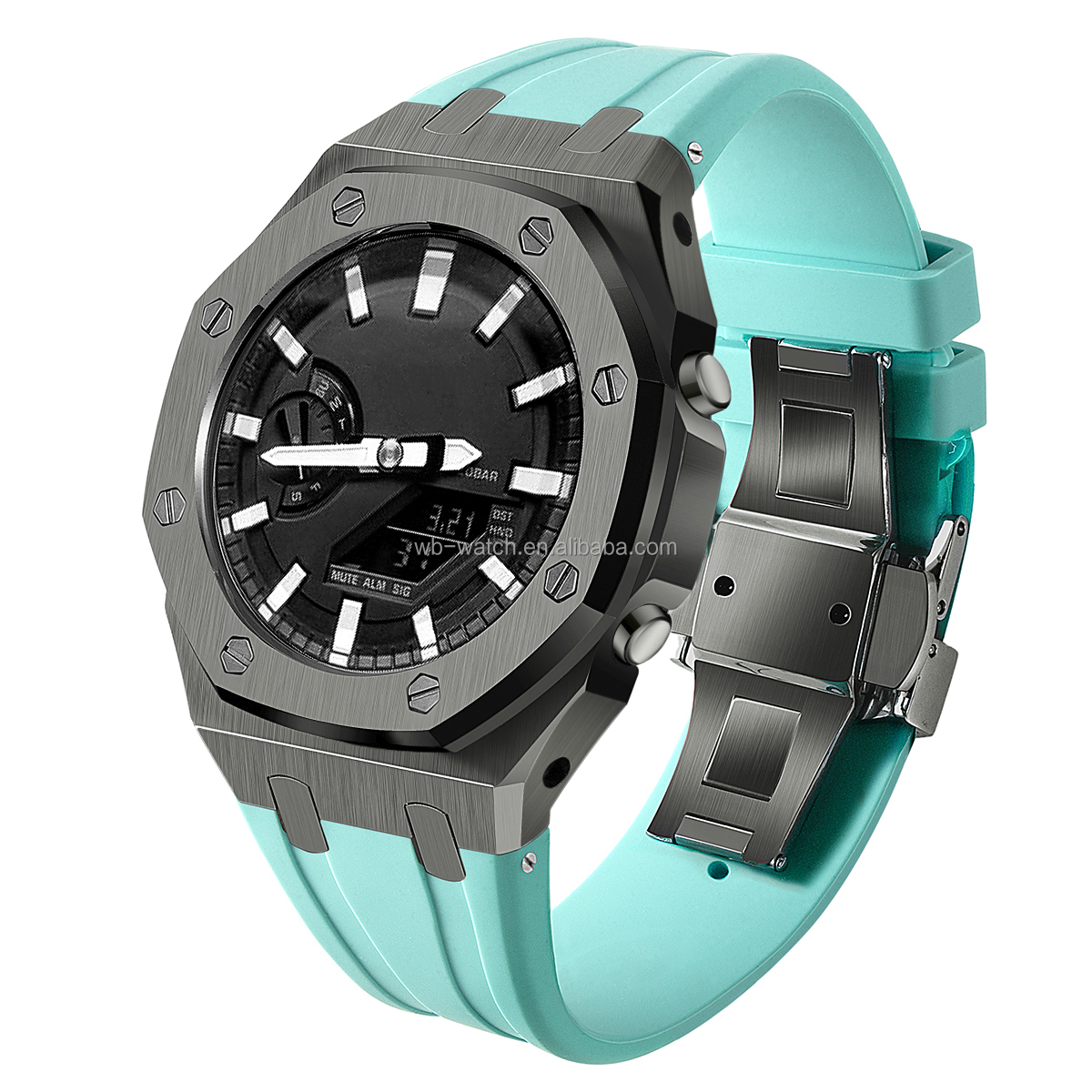 Casio Ga2100 G Shock Case Generation 5Th Mod Kit 316L Stainless Steel Silicone Watch Band