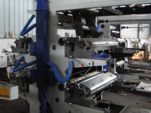 Quality Plastic Film / Bag Printing Machine 4 Color Flexographic Printing press wholesale