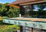 Frameless Standoff Stainless Steel Glass Railing Baluster Constrcution Usage