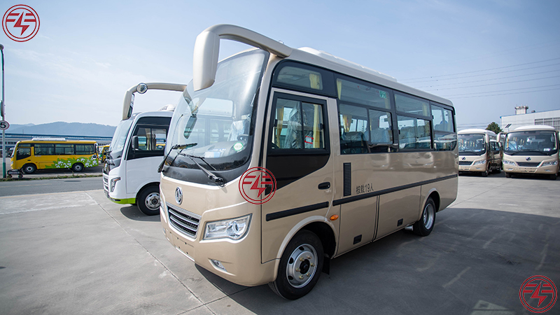 Small Bus with Diesel Fuel Type Luxury Coach Tour Bus 10-19 Seats Electric Mini Bus