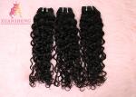 Black Human Virgin Hair Italian Curly Extension