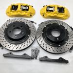 HT250 Cast Iron 6 Pot Brake Kit Caliper 355x32mm Aluminum Brake Rotor For 987