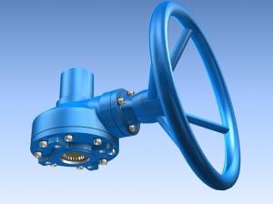 Quality WCB Casing Welded Handwheel Gearbox IP67 wholesale