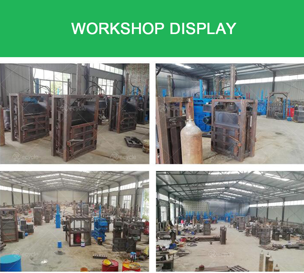 Aluminum Can Baler Machine 10 Ton Mini Baler Machine For Waste Paper