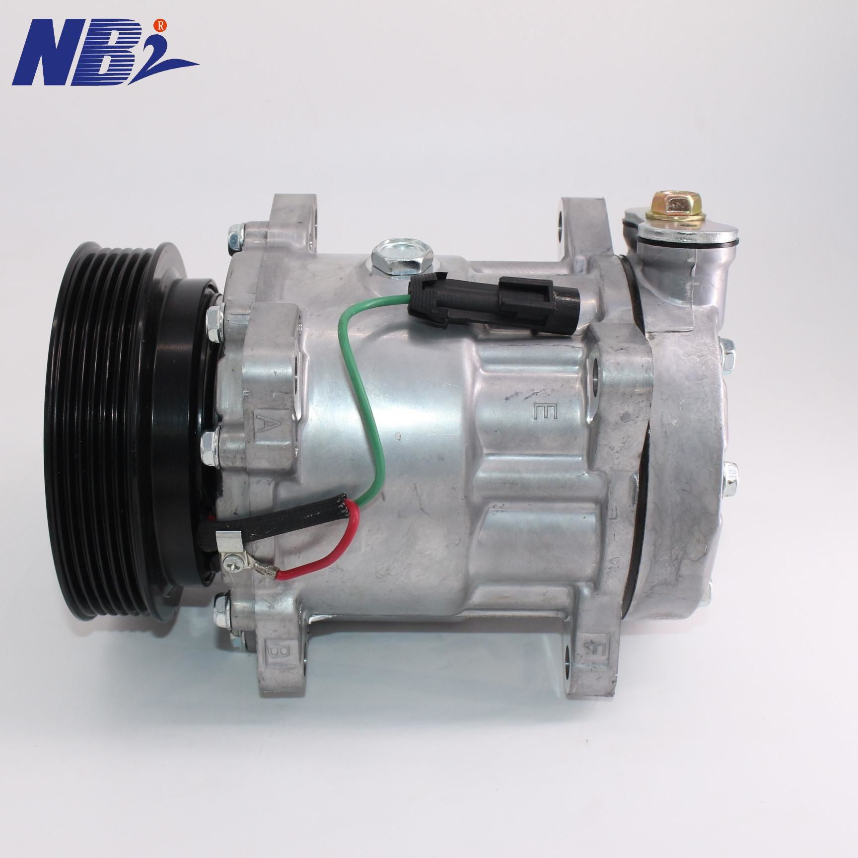 SD7V16 60607289 606072890 60813335 71721748 Car AC Compressor For Alfa Romeo 3.0 V6 24V 1998-2007