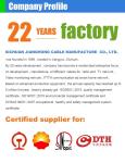 GYFXTY 4Cores Outdoor Fiber Optic Cable FRP Strength Member Anti Rodent Cable
