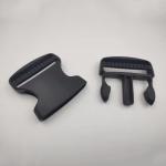 SGS Black Plastic Strap Buckles OEM ODM 1 Inch Side Release Buckle