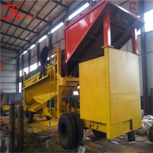 Quality All Terrians 0.074mm 65% Gold Trommel Plant With Trailer wholesale