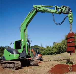 Quality 240Bar Hydraulic Earth Auger Attachments For Excavators Drill wholesale