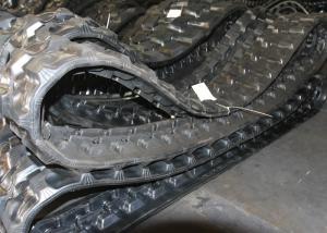 Quality 37 Links Excavator Rubber Tracks Low Ground Pressure For Kubota Kx021 wholesale