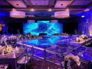 Quality 3.9mm 10X12ft Stage LED Screen Super Light Rental LED Screens for Fashion Show wholesale