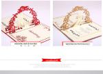 Scroll 3d Thank You Cards For Wedding Invitations