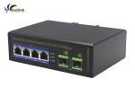 2 Gigabit SFP Slot 4 Port Fiber Optic POE Switch