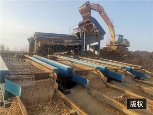 Quality 200 Ton Per Hour Soil Washing Drum Plant For Gold Mining Seperate wholesale