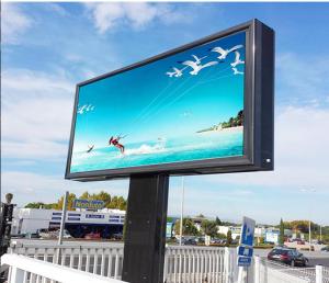 China 800W 1R1G1B 6000cd/m2 5mm Pixel Led Advertising Billboard on sale