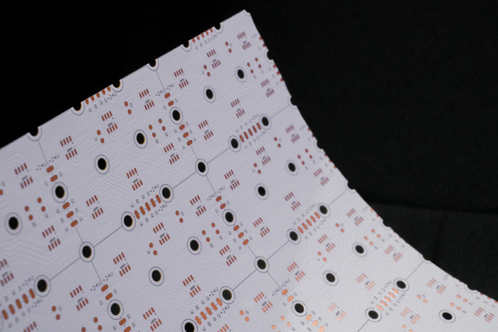 LED Can be cut arbitraily fpcb Cutting line FPCB entire board with LED light Electronic Instruments HDI PCB Design Printed Circuit Board For LED Light