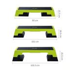 98CM 6.79kg Fitness Aerobic Stepper Risers Only Cardio Step Board 150MM