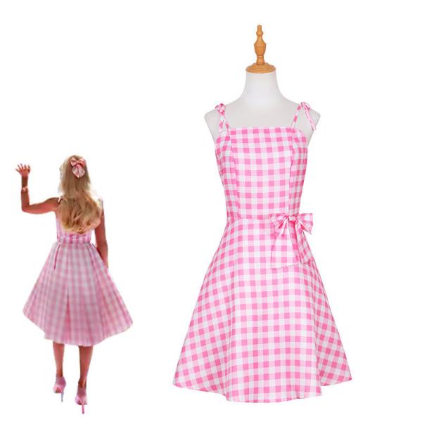 PERFORMANCE Adults Halloween Pink Dress Hood Costume for Adult Cosplay Party