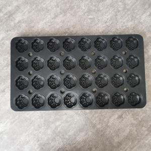 Quality 32 Cavities links 720*400*30mm bear paw Baking Pan silicon Aluminum steel wholesale