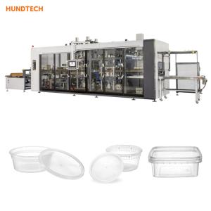 Quality Multiservo Fast Food Plastic Bowl Making Machine Thermoforming 0.8MPa wholesale