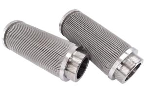 China Wire Mesh  Stainless Steel Pleated Filter Cartridge Element Filter Press Spares on sale