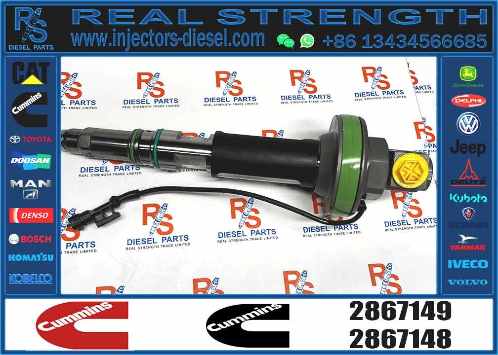 High Quality Diesel Engine Fuel Injector Y431K05392 2867147 2867148 For CUMMINS QSK19 QSK38 QSK50 QSK60 Engine