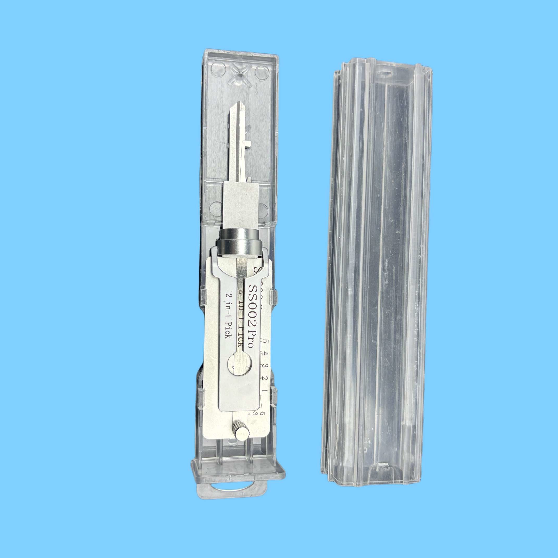 2pcs Car Locksmith Tools 8 Tooth Lishi Lock Picking Tool For Car