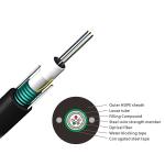 Outdoor GYXTW Fiber Optic Cable 2-24 Core Unitube Fiber Optic Cord