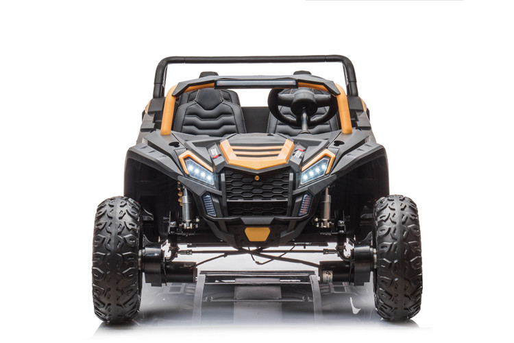Remote Control 24v UTV 4 Seater Ride On Cars for Adults and Kids in Red Pink Color