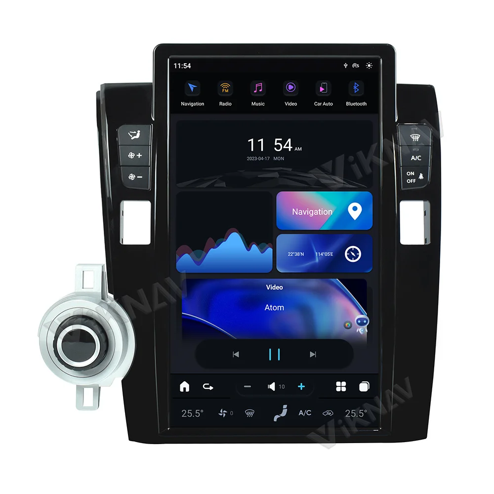 13.6 Inch Android Auto Stereo For 2007-2013 Toyota Tundra Navigation GPS Multimedia DVD Player Wireless Carplay 4G