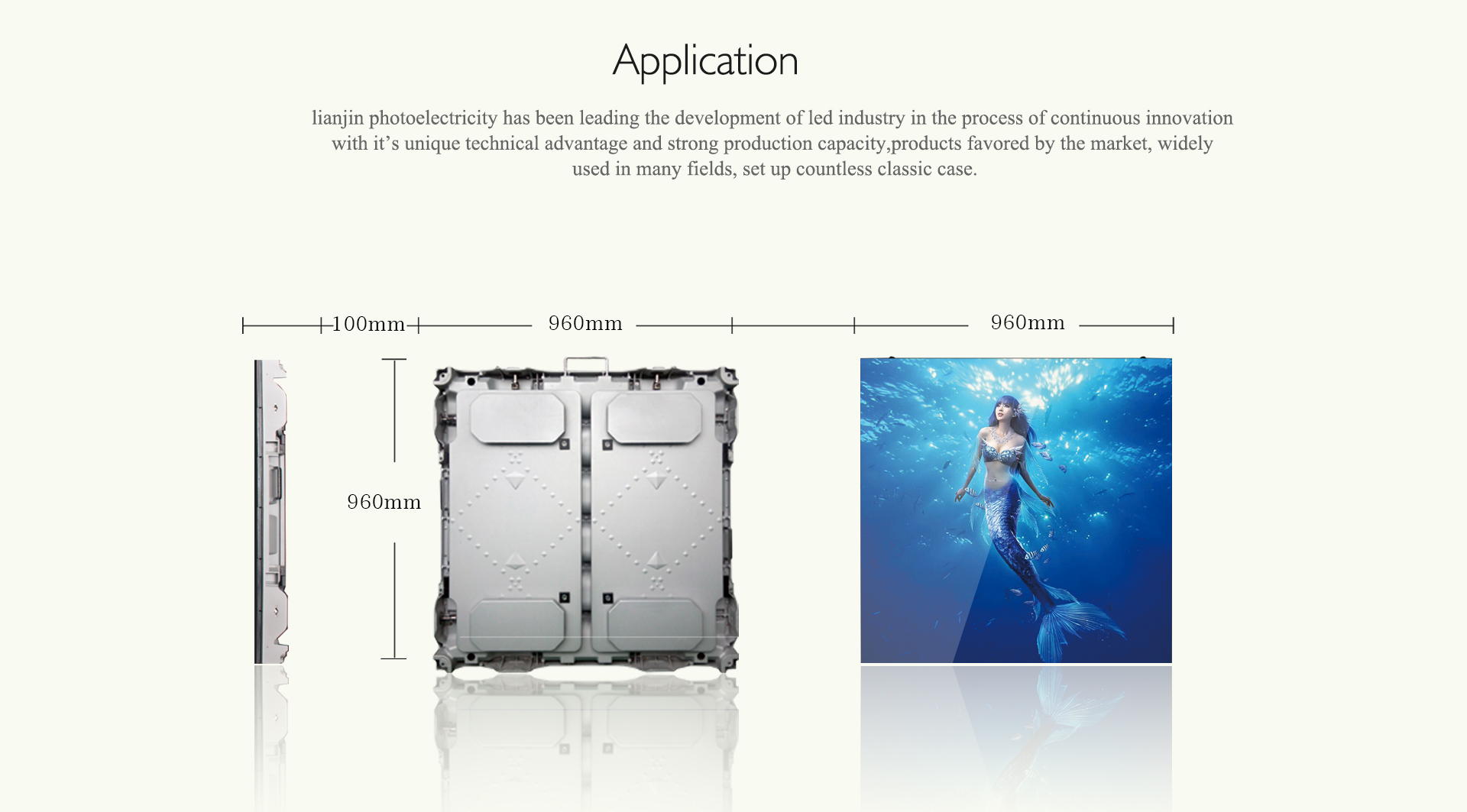 CE ROHS Approved P3 P4 P5 P6 Outdoor LED Display With Back Service And 960*960mm Panel