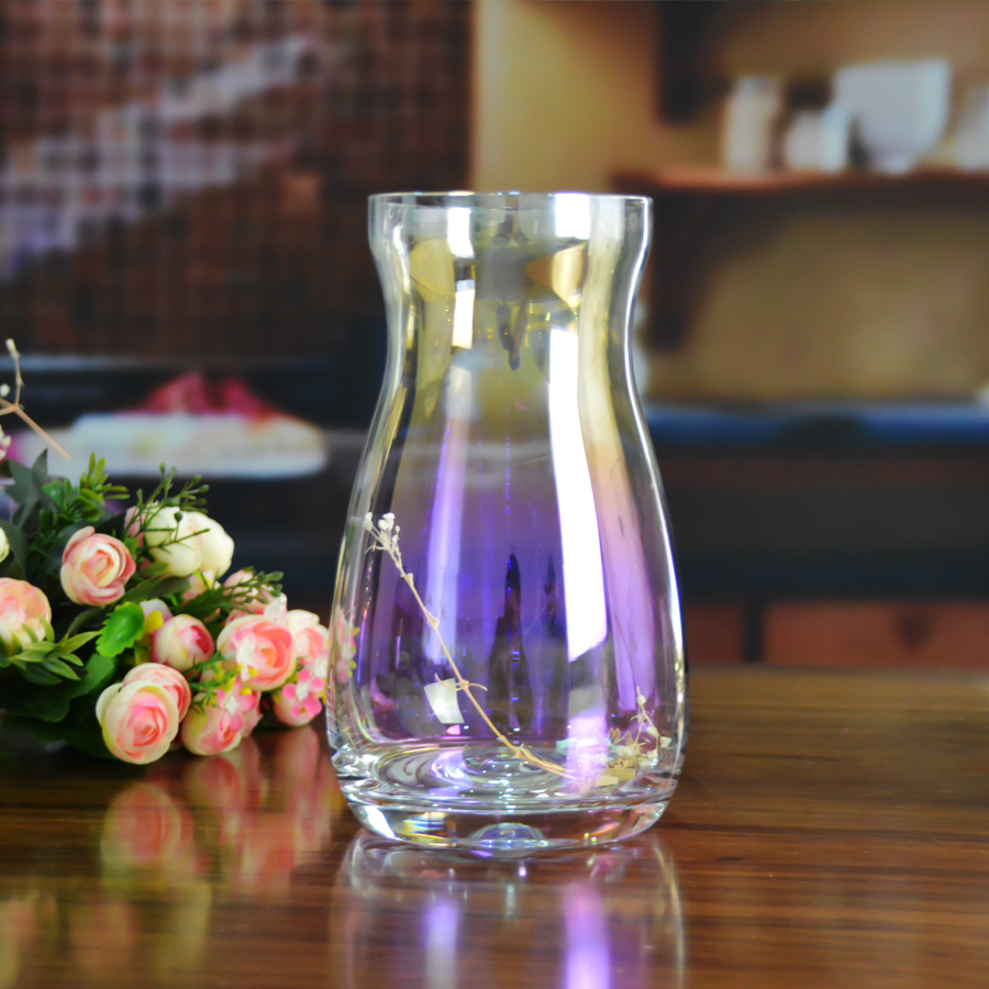 Rainbow Decorative Glass Vase