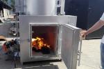 Affordable Diesel/Natural Gas Incinerator for Municipal Solid Waste and Medical