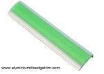 Photoluminescent / Fluorescent Aluminum Stair Nosing Glow In The Dark