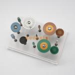 Diamond Dental Acrylic Polishing Burs PMMA Zirconia Crown Polishing Kit