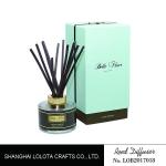 Luxury Decoration Home Aroma Fragrance Diffuser Round Bottle SGS Approval