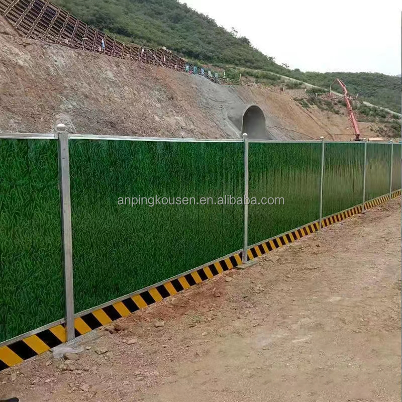 Pressure Treated Wood Type Heat Treated Iron Temporary Fencing for Maximum Privacy
