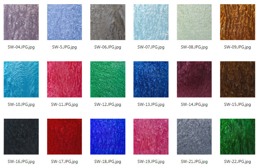 Soundproof Wine Red Patterned Pearl Acrylic Sheets 2440x1220mm For Wall Panel