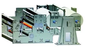 50 Micron 8000mm Automatic Roll Slitting Machine
