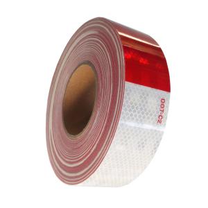 Quality Night Infrared Honeycomb Automotive Red And Silver Reflective Tape wholesale