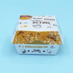 Food Packaging Burger Box with Custom Logo Paperboard Material