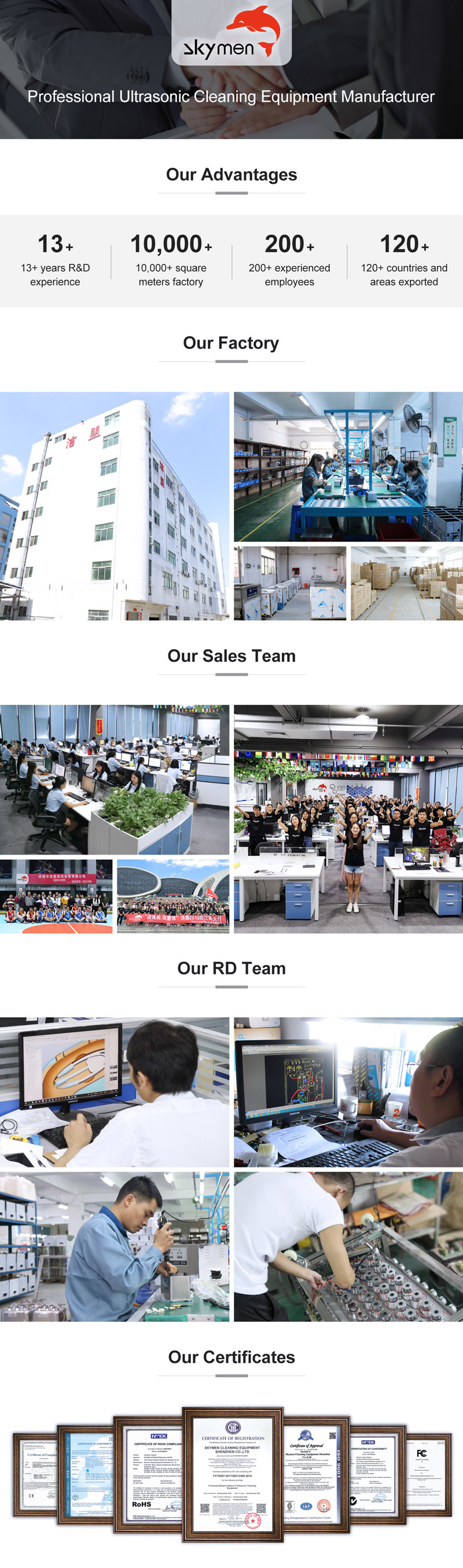 Skymen JP-080 22L commercial ultrasonic cleaning machine for die casting industrial and printing industrial