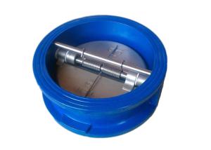 Quality Cast Iron Stainless Steel Check Valve Rubber Seat Butterfly Swing Check Valve wholesale