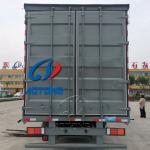 Customization Tarpaulin Type Box Truck Trailer for Bulk Cargo Transport in