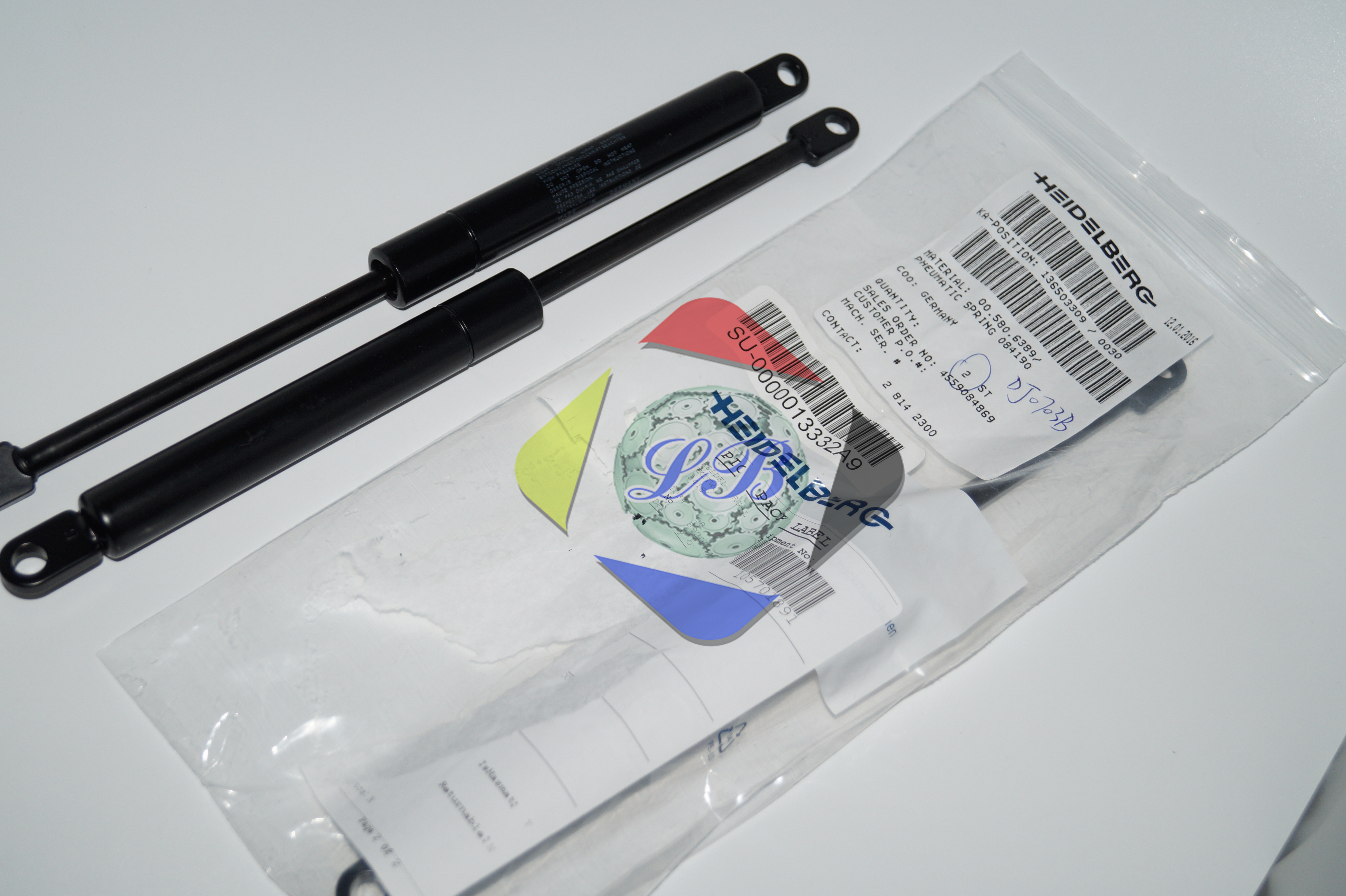 00.580.6389 Pneumatic spring 084190 Original parts for printing machine