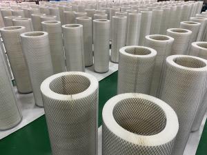 Quality Twist Lock Synthetic Fiber Gas Turbine Cartridge Filters Chemical Resistance wholesale