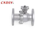 Italy Gas Flanged High Platform Ball Valve DN50 PN16 Stainless Steel
