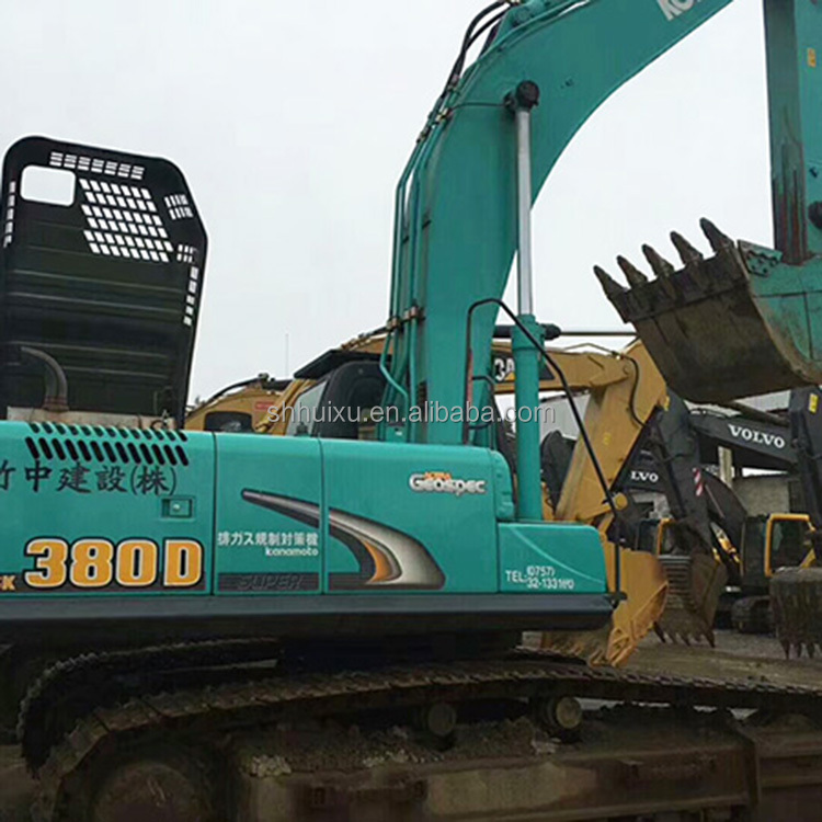 Kobelco SK200 Excellent quality second hand crawler excavator Kobelco SK380/Used digging machine Kobelco SK380 cheap price